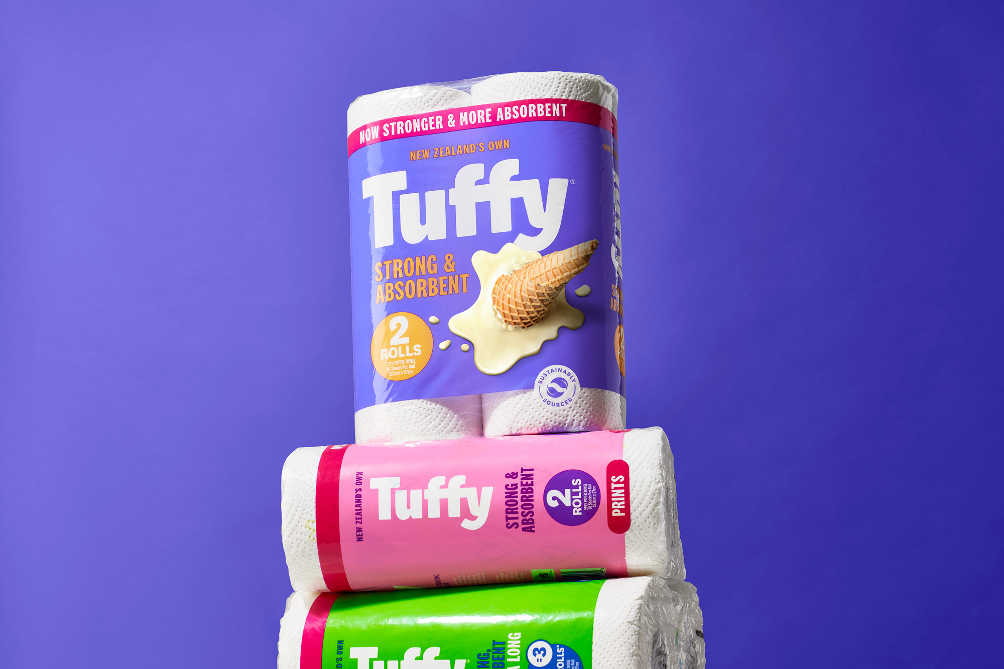 Tuffy Towels Breaks Away From Bland Utilitarian Design Systems