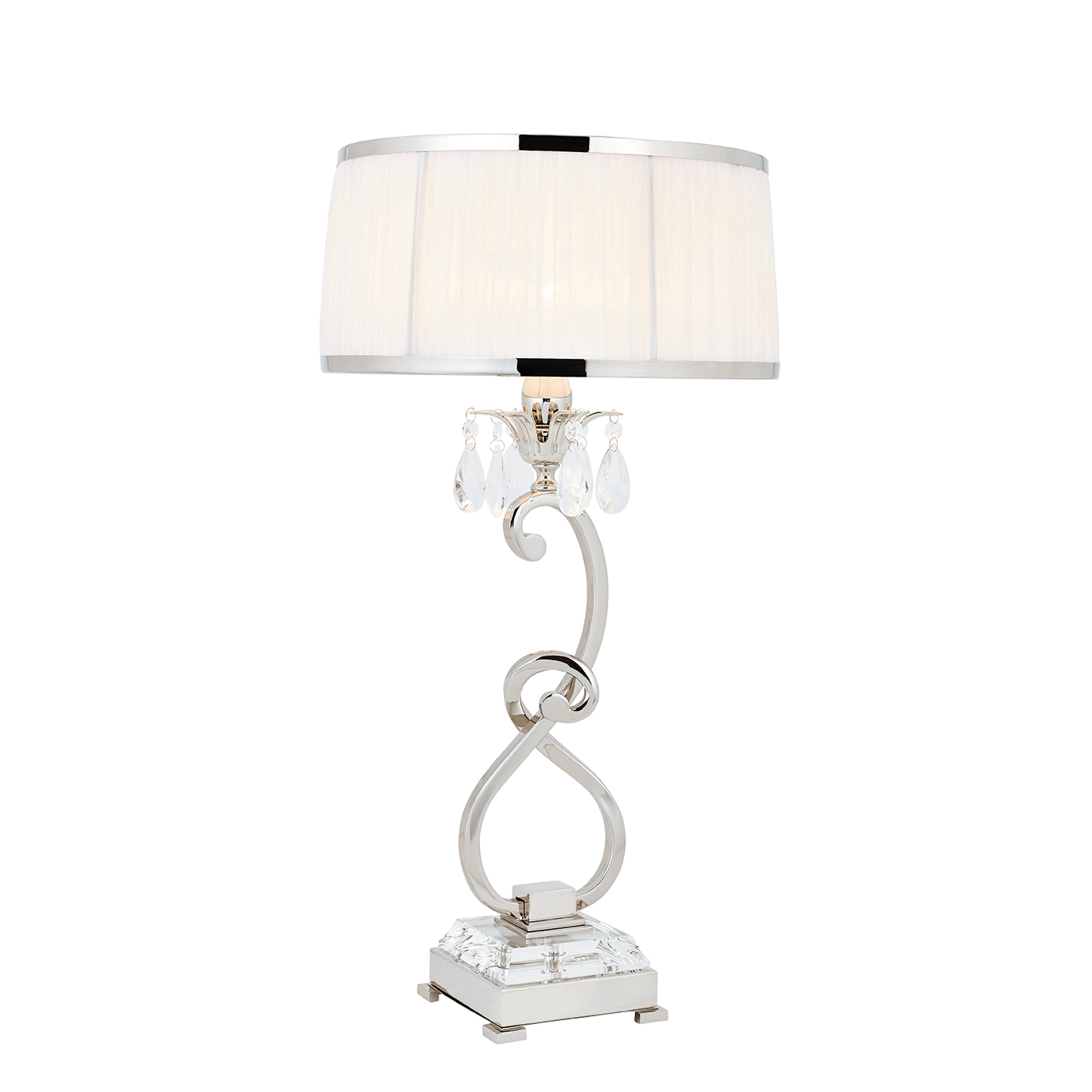 oksana nickel table lamps