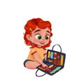 Montessori collection of toys that keep children busy.