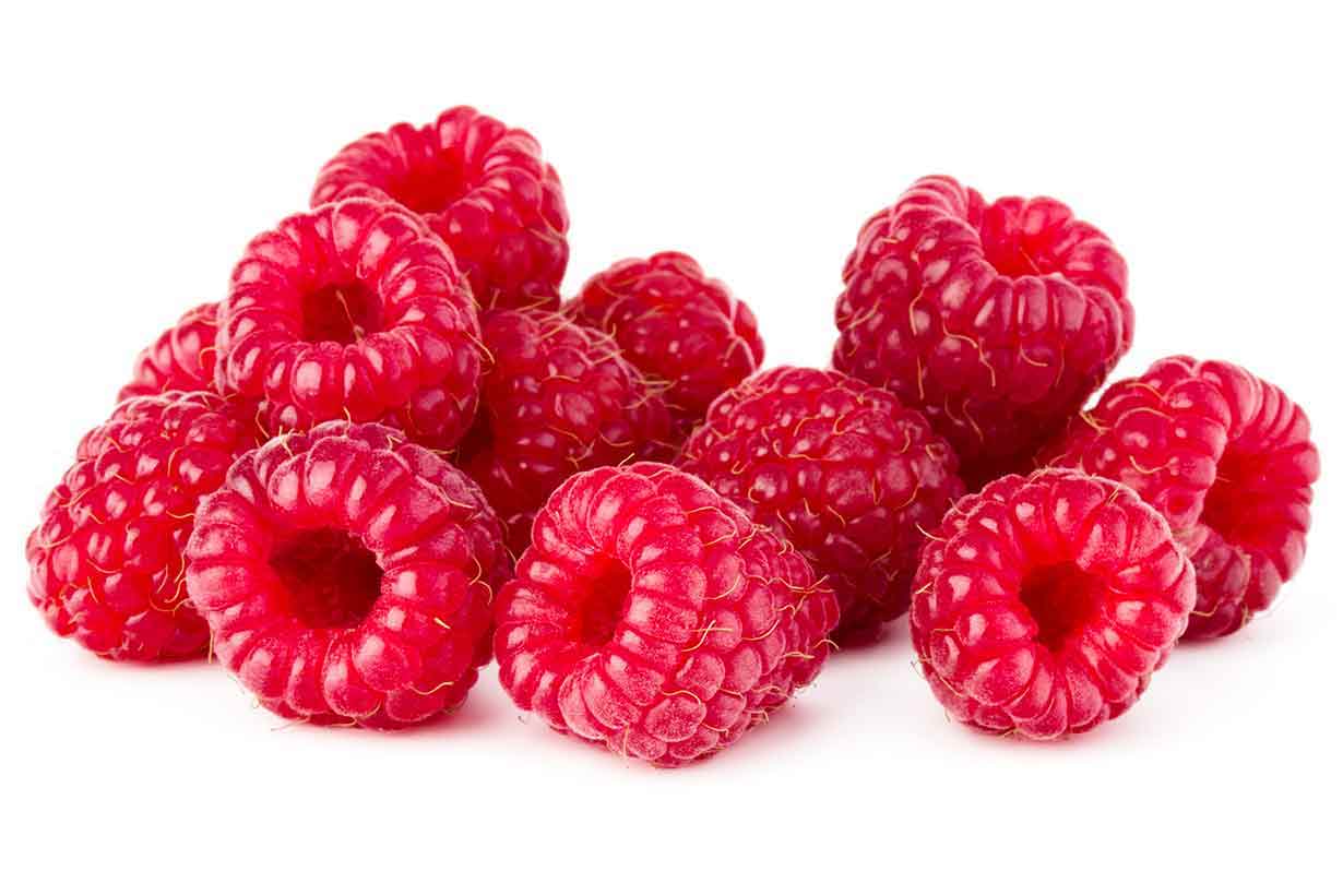 raspberries contain a lot of sugar