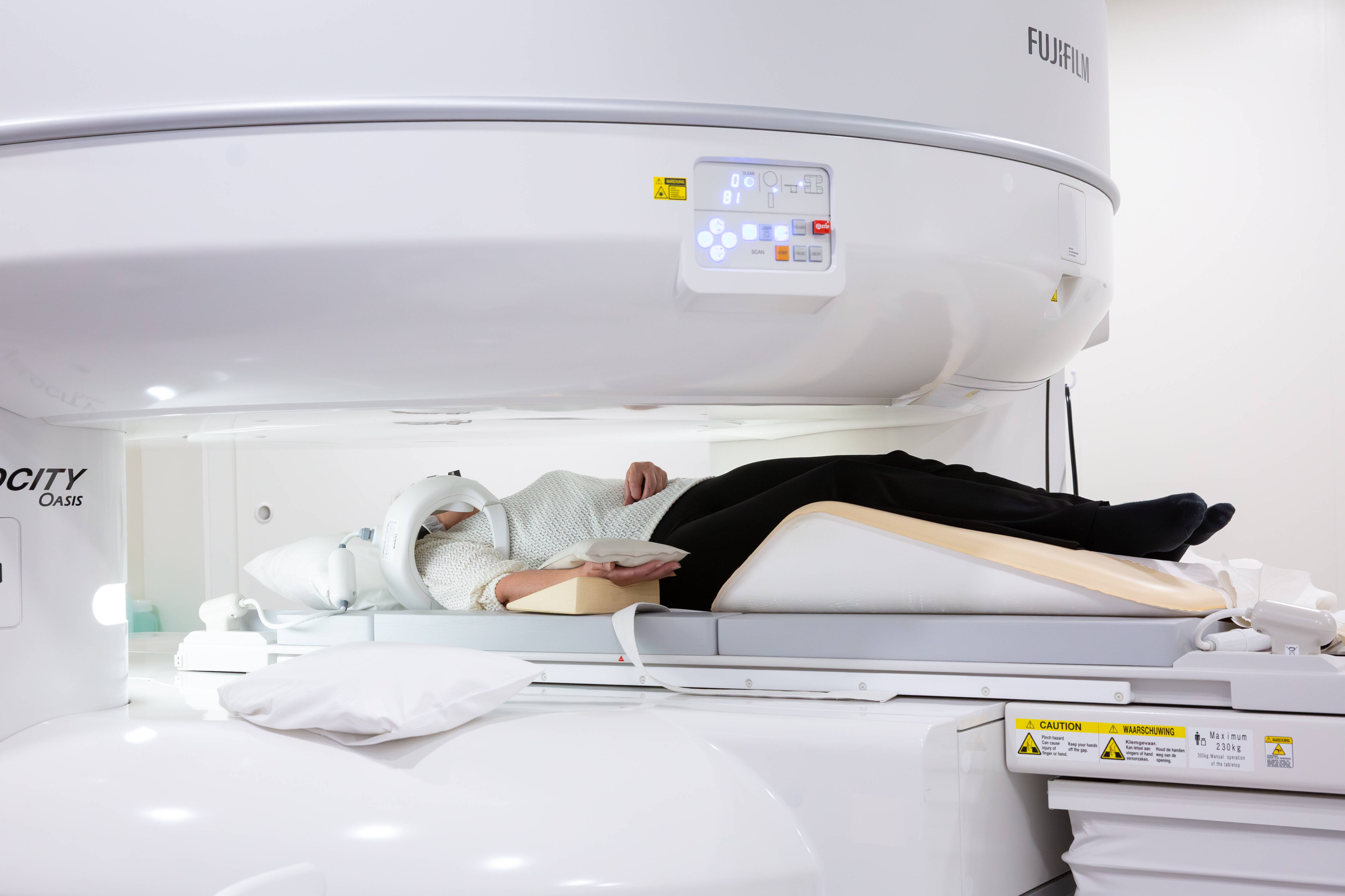Splinternieuwe MRI voor claustrofobie patiënten