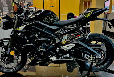 2025 TRIUMPH STREET TRIPLE 765 RS motorcycle for rent near Sunrise, FL