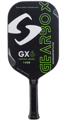 Gearbox GX6 pickleball paddle