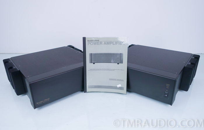 Boulder 250AE Amplifier; Pair Mono (or stereo) Power Am...
