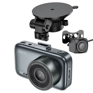 كاميرا السيارة المزدوجة من هوكو (Hoco DV6 Dual-channel Dash Cam)