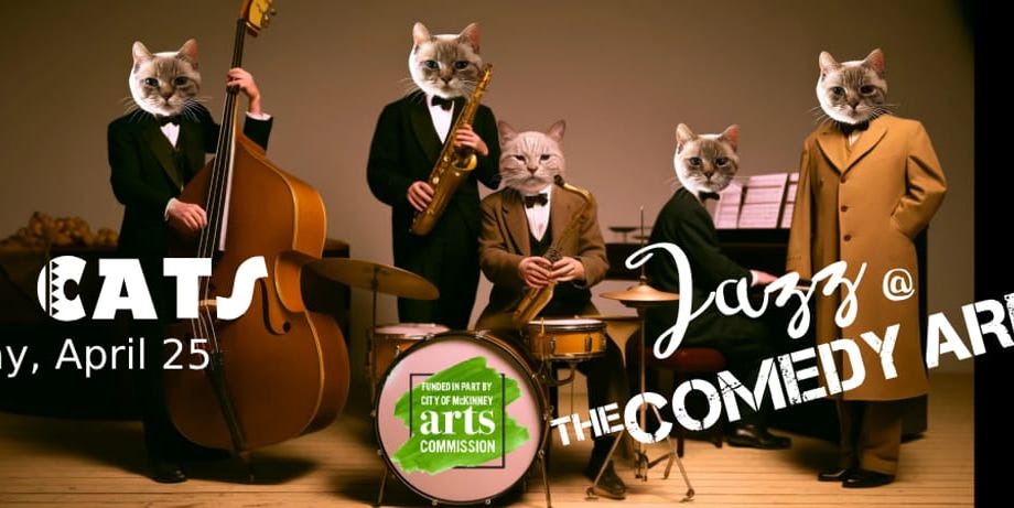 7:30 PM - Jazz at The Comedy Arena presents: The Cats promotional image