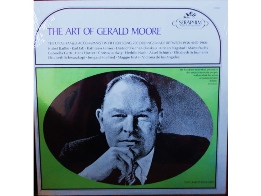 FACTORY SEALED ~ THE ART OF GERALD MOORE - BETWEEN 1936-1960 SERAPHIM 60044 (1966)
