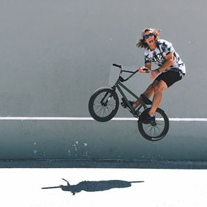 Bmx barspin with shop brakes