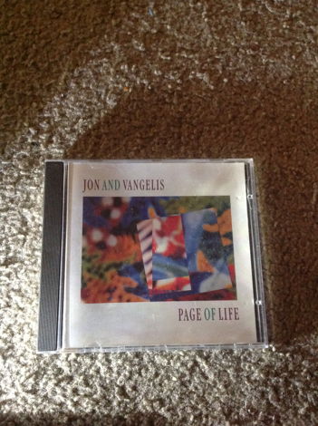 Jon & Vangelis - Page Of Life Austria Import CD