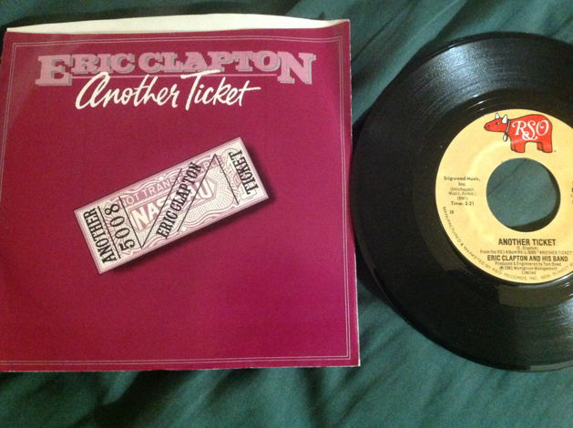 Eric Clapton - Another Ticket B Side Rita Mae 45 With S...