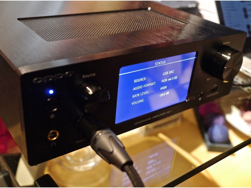 Oppo Digital HA-1 Solid State Amplifier Black