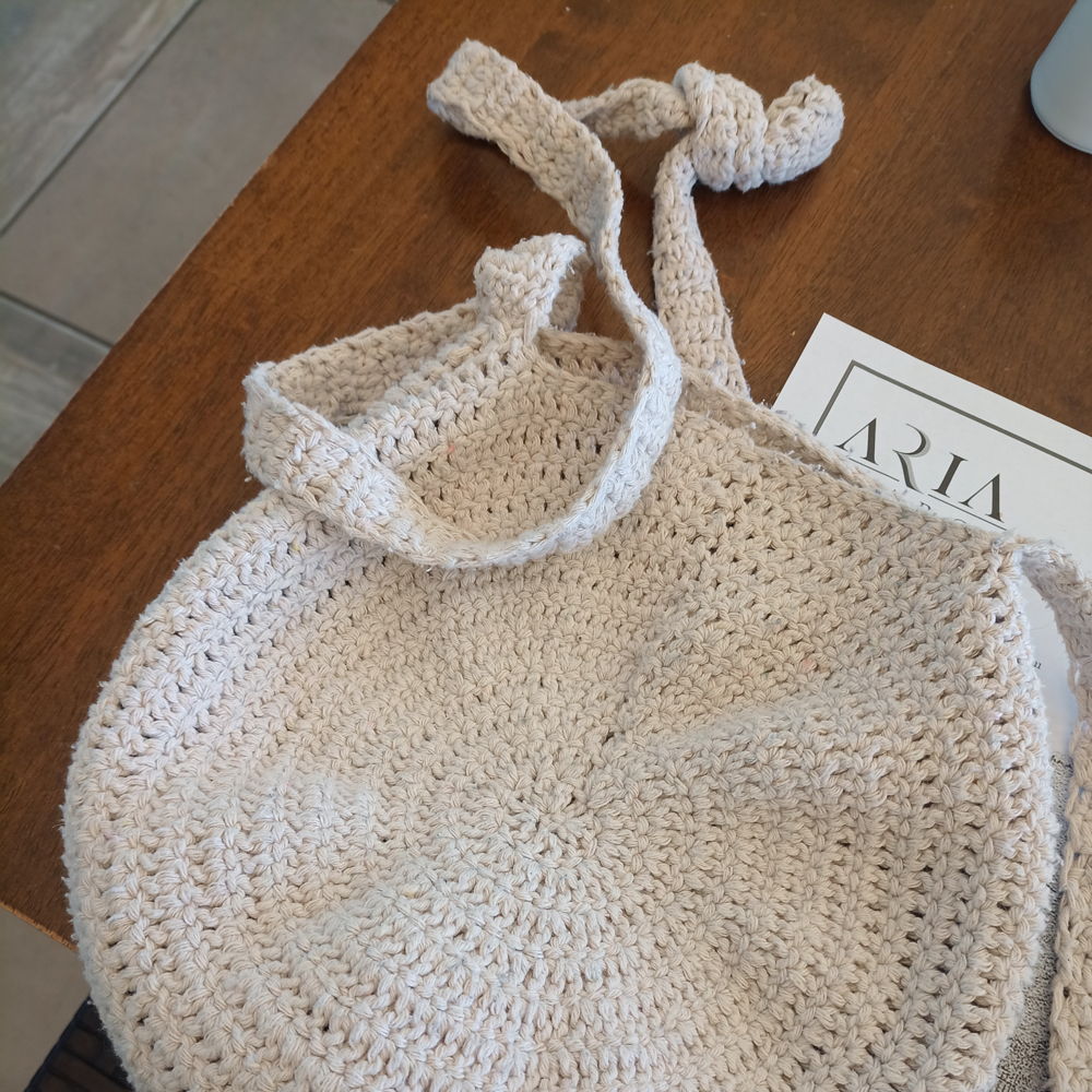 Crochet Pattern: Circle satchel bag