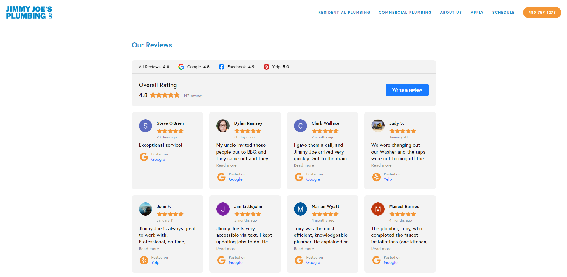I like their reviews section very much — well-designed, categorized, and real-time.