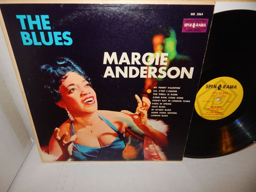 MARGIE ANDERSON - 'THE BLUES' MK 3064 SPIN-O-RAMA Soul Blues LP EX