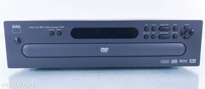 NAD T-571 5 Disk DVD / CD Changer T571; Remote (15214)