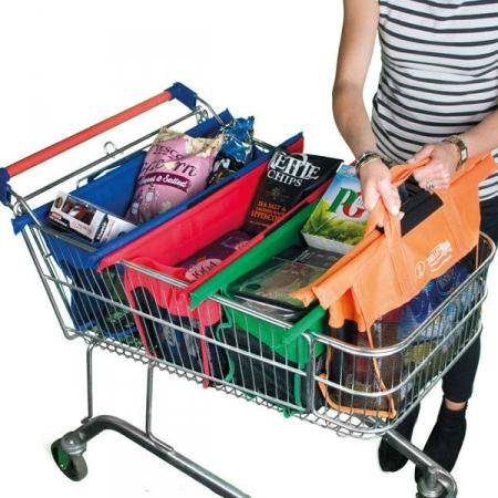Storage bags for shopping cart 4 colors