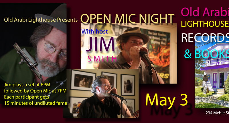 Open Mic with guest host Jim Smith