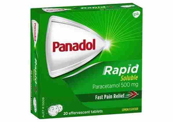 Panadol Rapid Soluble 20 Effervescent Tablets