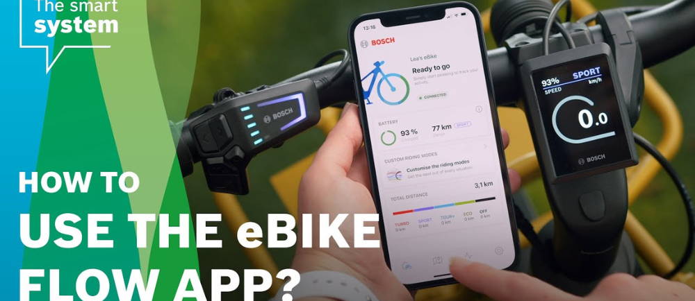 Bosch eBike Flow cycling app
