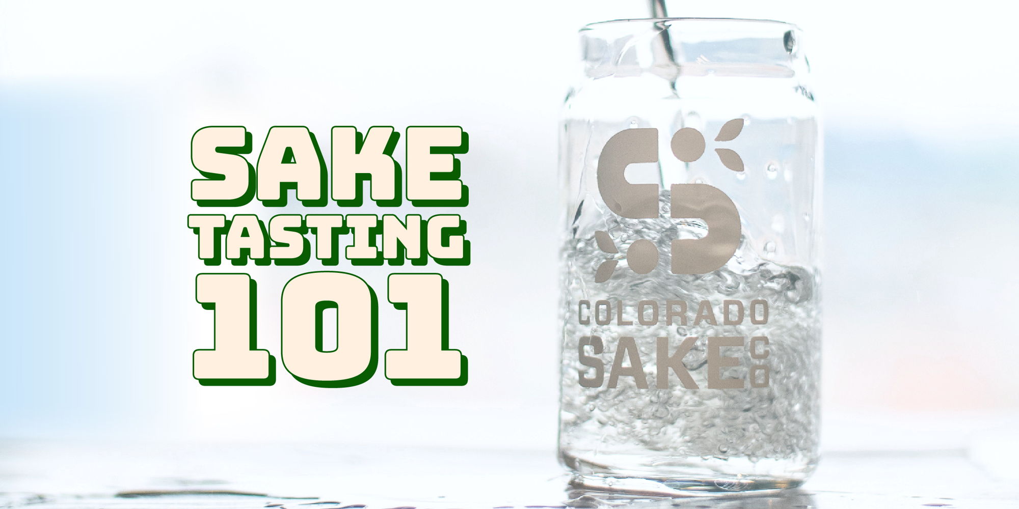 Sake Tasting 101 promotional image