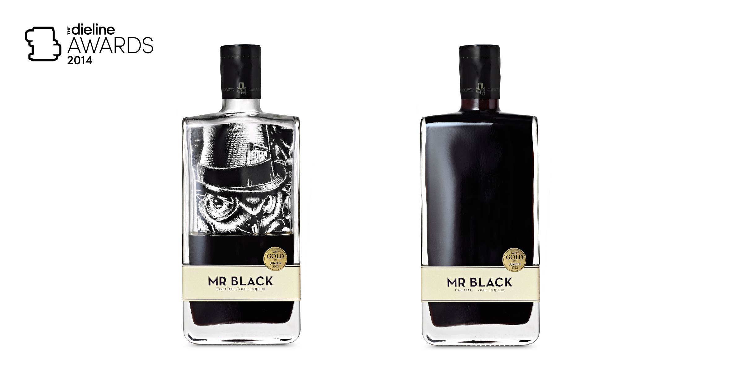 The Dieline Awards 2014: Spirits, 1st Place – MR BLACK Cold Drip Coffee Liqueur