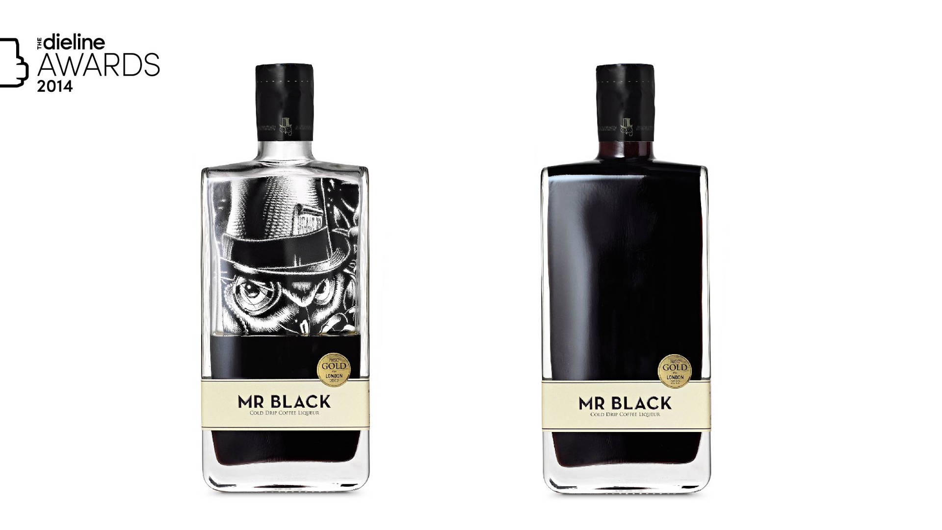 Featured image for The Dieline Awards 2014: Spirits, 1st Place – MR BLACK Cold Drip Coffee Liqueur