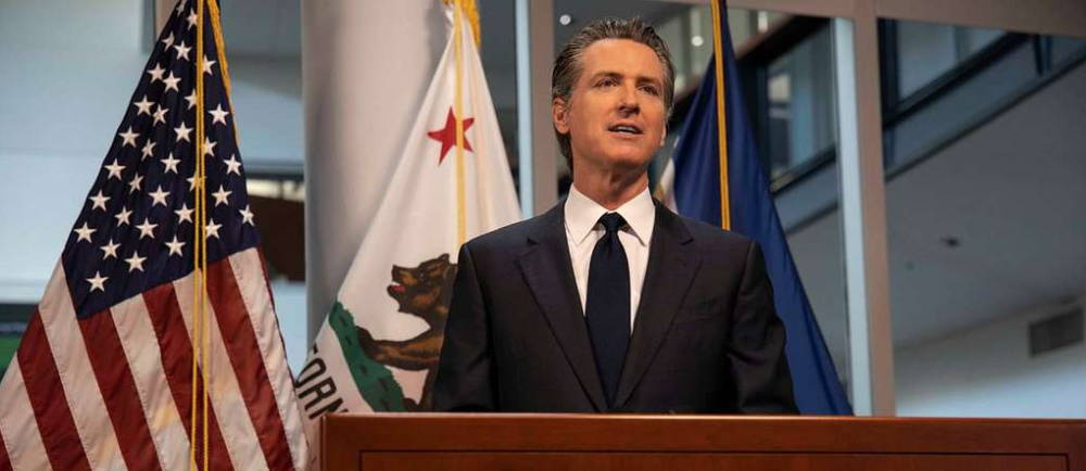 California Governor Gavin Newsom