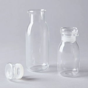 Shake, Pour & Preserve Glass Salad Dressing Bottles- Mixed Set (Set of 2)
