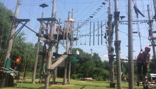 querfeldein hochseilgarten aktiver kletterbereich