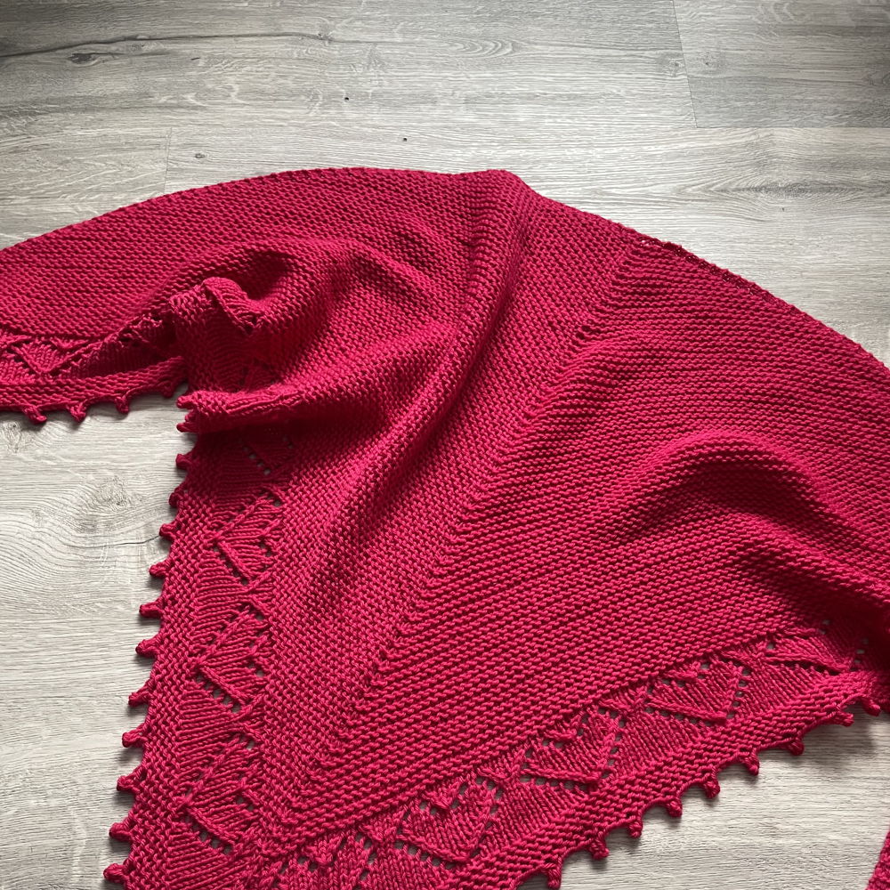 L'amour c'est tout Shawl (Love is Everything Shawl)
