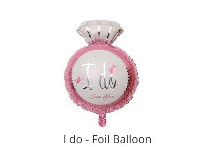 I do - Foil Balloon