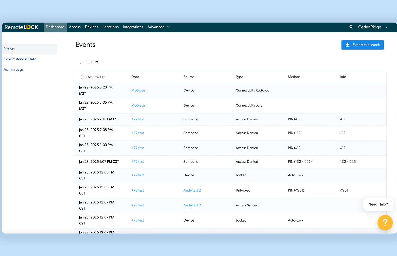 Screenshot image