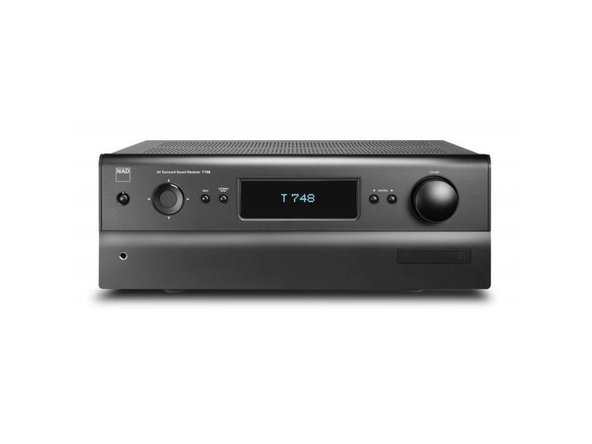 NAD T 748 / T748 Home Theater Receiver with Manufacturer's Warranty & Free Shipping