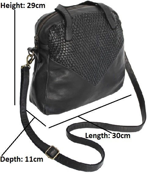 Shoulder Bag with Adjustable Shoulder Strap Style 1818-1 - Image 7