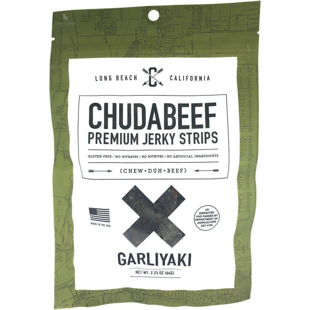 Chudabeef Garliyaki Beef Jerky JerkyGent 