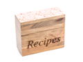 Jemmi Fall Decal Wood Recipe Box