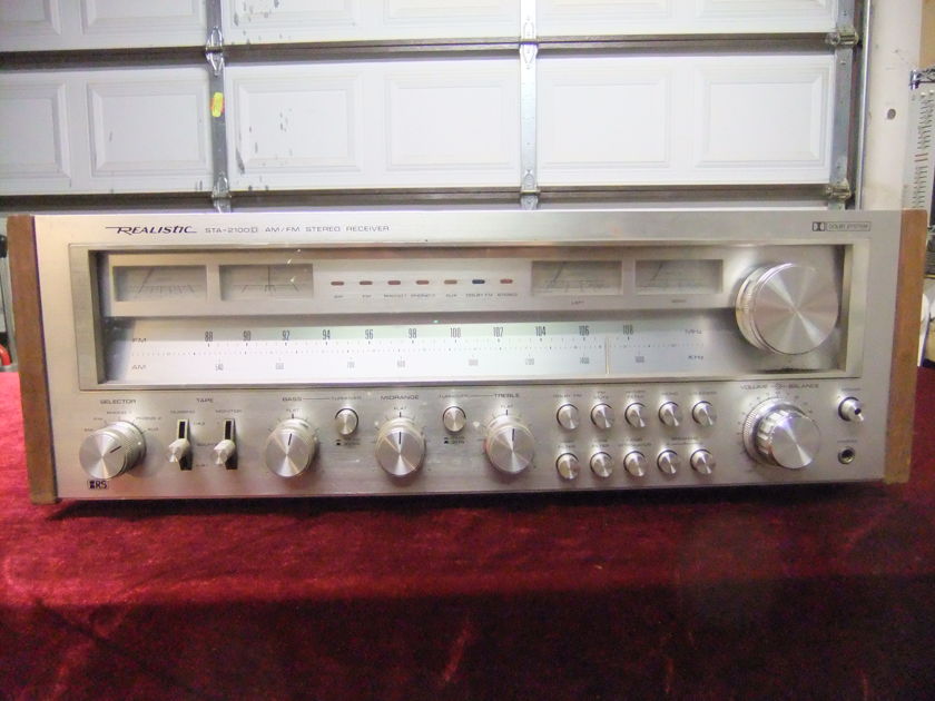 REALISTIC STA-2600D VINTAGE STEREO RECEIVER/ASIS