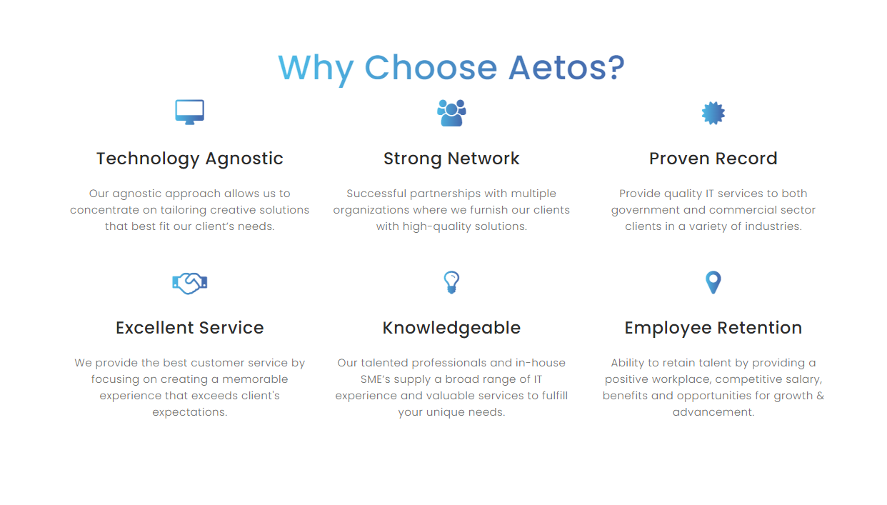 AETOS product / service