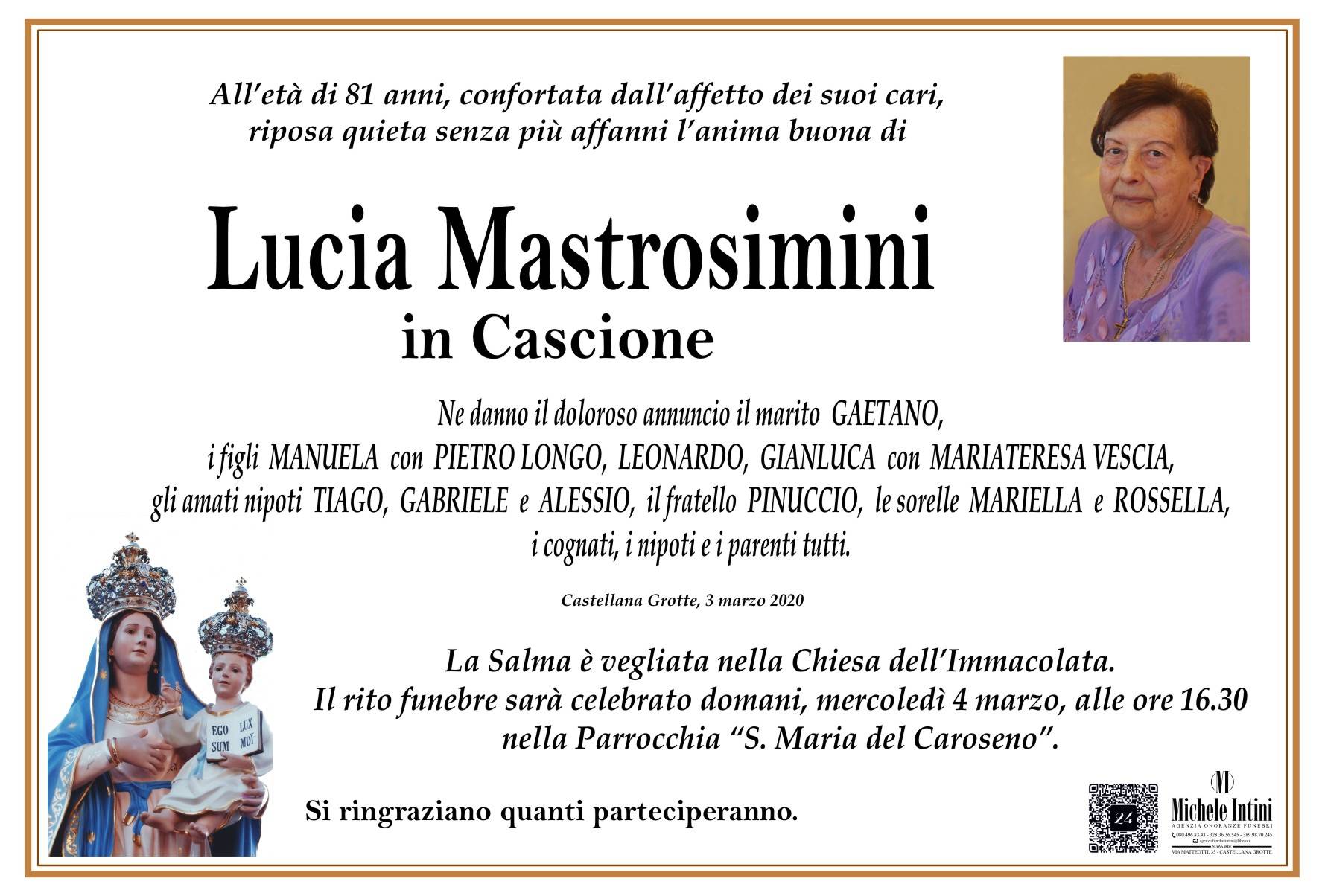 Lucia Mastrosimini
