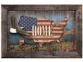USA Home Wood Sign by Perisis Clayton Weirs