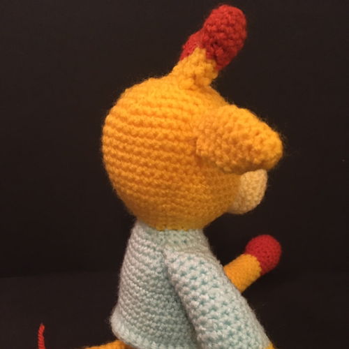 Padrão de crochê Gilly, a girafa