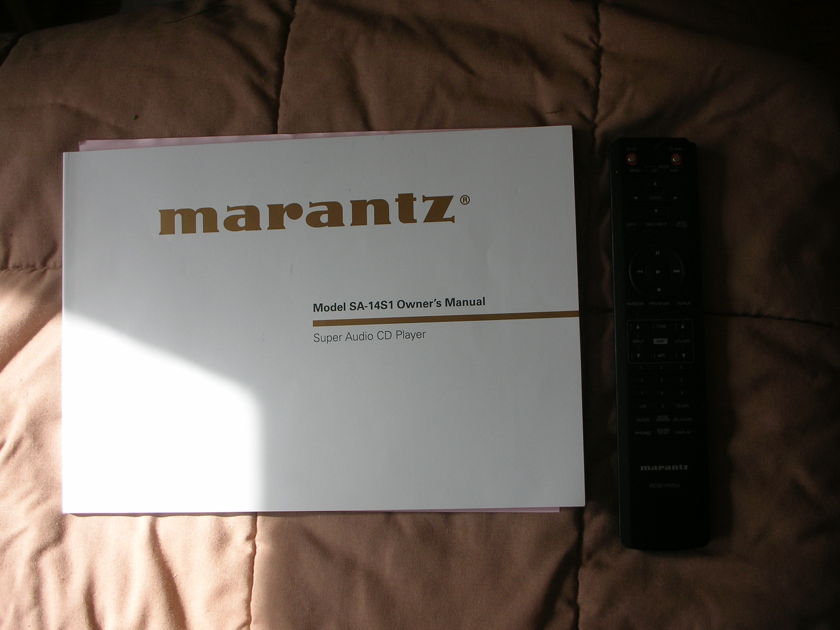 Marantz SA-14S1 CD/SACD Player/DAC