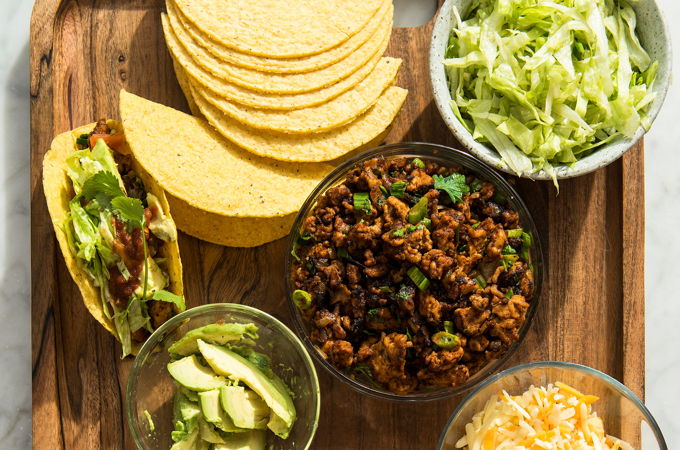 Tacos au poulet