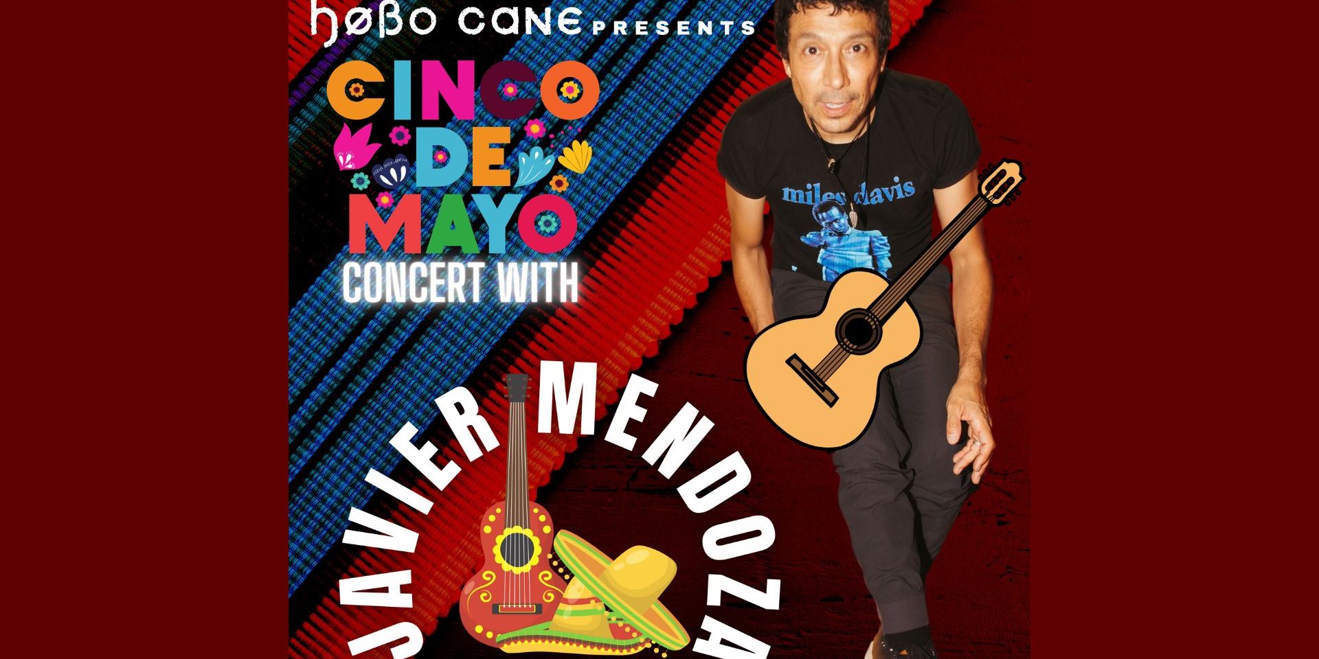 Javier Mendoza (Hobo Cane) - Cinco de Mayo promotional image