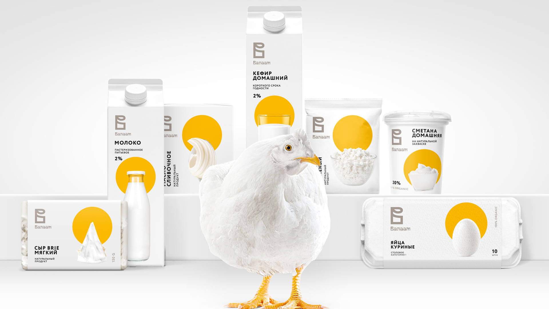 Featured image for The Packaging For These Dairy Products Is Simple Yet Effective