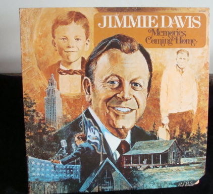 Jimmie Davis - Memories Coming Home Lp Near Mint