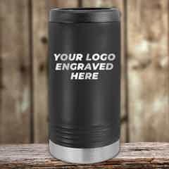 custom slim can cooler with your logo or design