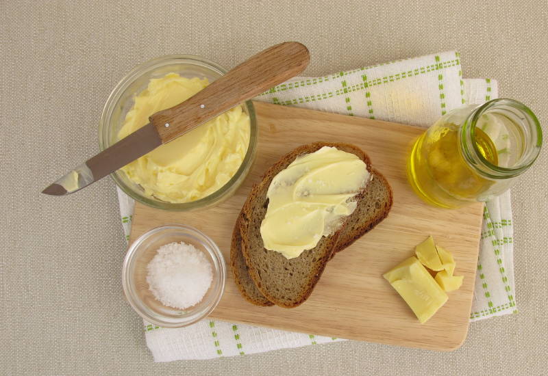 バターとマーガリン