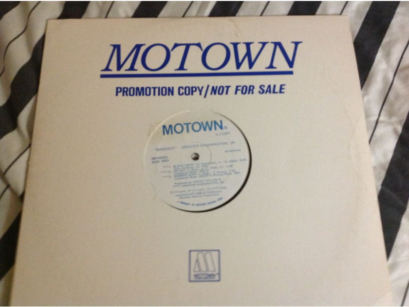 Grover Washington - Baddest 2LP White Label Promo Motown Label