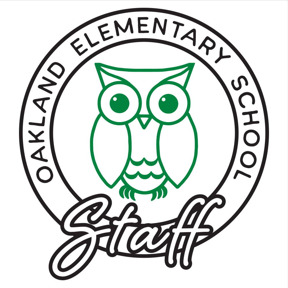 OAKLAND ELEMENTARY SCHOOL STAFF SHIRT LOGO DESIGN